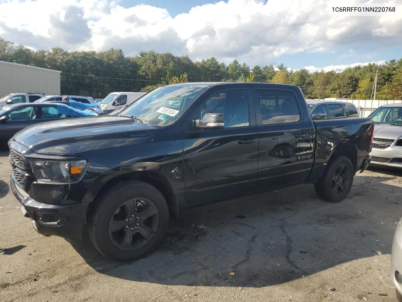 2022 Ram 1500 Big Horn/Lone Star VIN: 1C6RRFFG1NN220768 Lot: 74561834