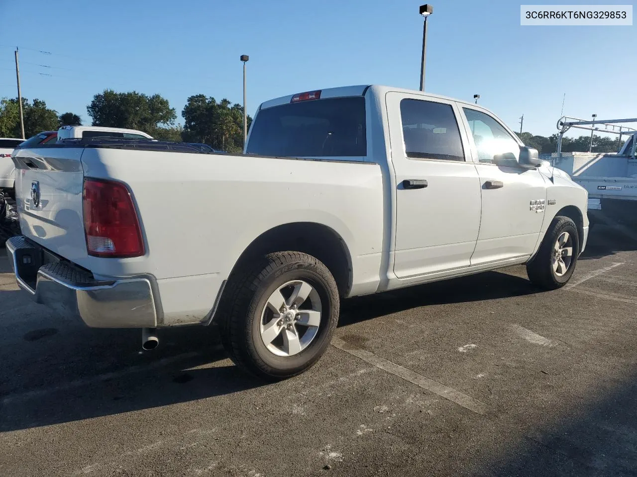 2022 Ram 1500 Classic Tradesman VIN: 3C6RR6KT6NG329853 Lot: 74663204