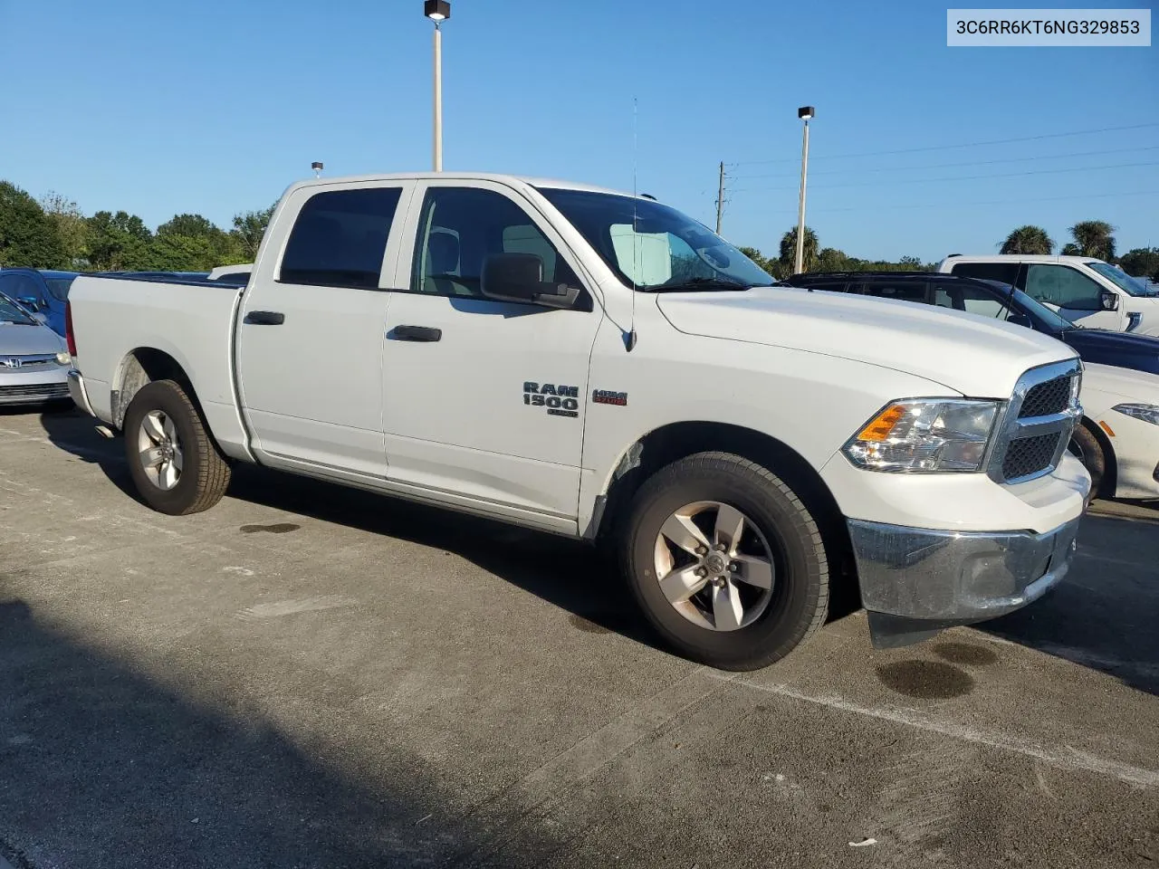 2022 Ram 1500 Classic Tradesman VIN: 3C6RR6KT6NG329853 Lot: 74663204