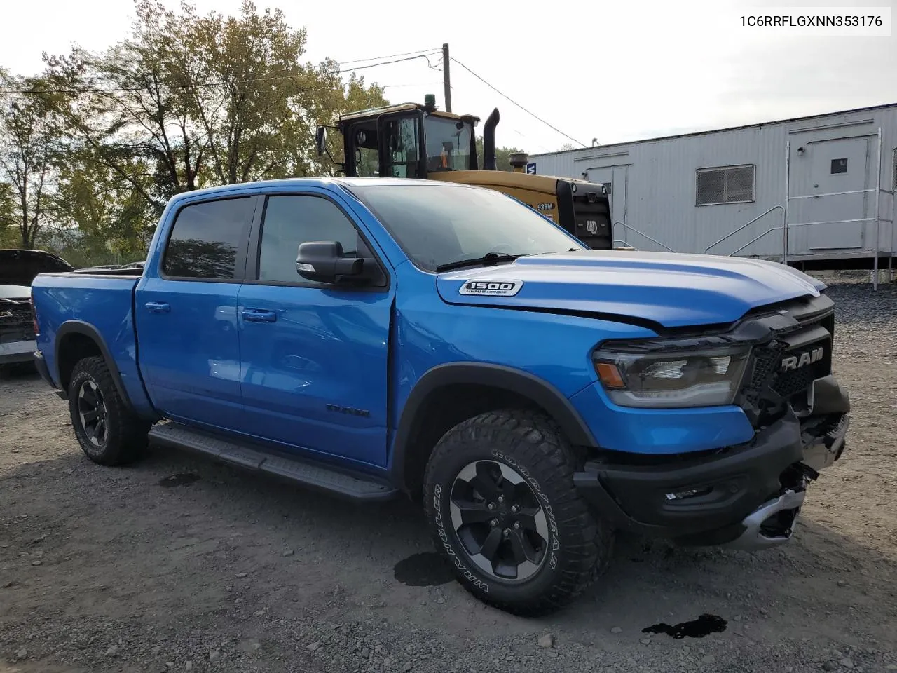 2022 Ram 1500 Rebel VIN: 1C6RRFLGXNN353176 Lot: 74766564