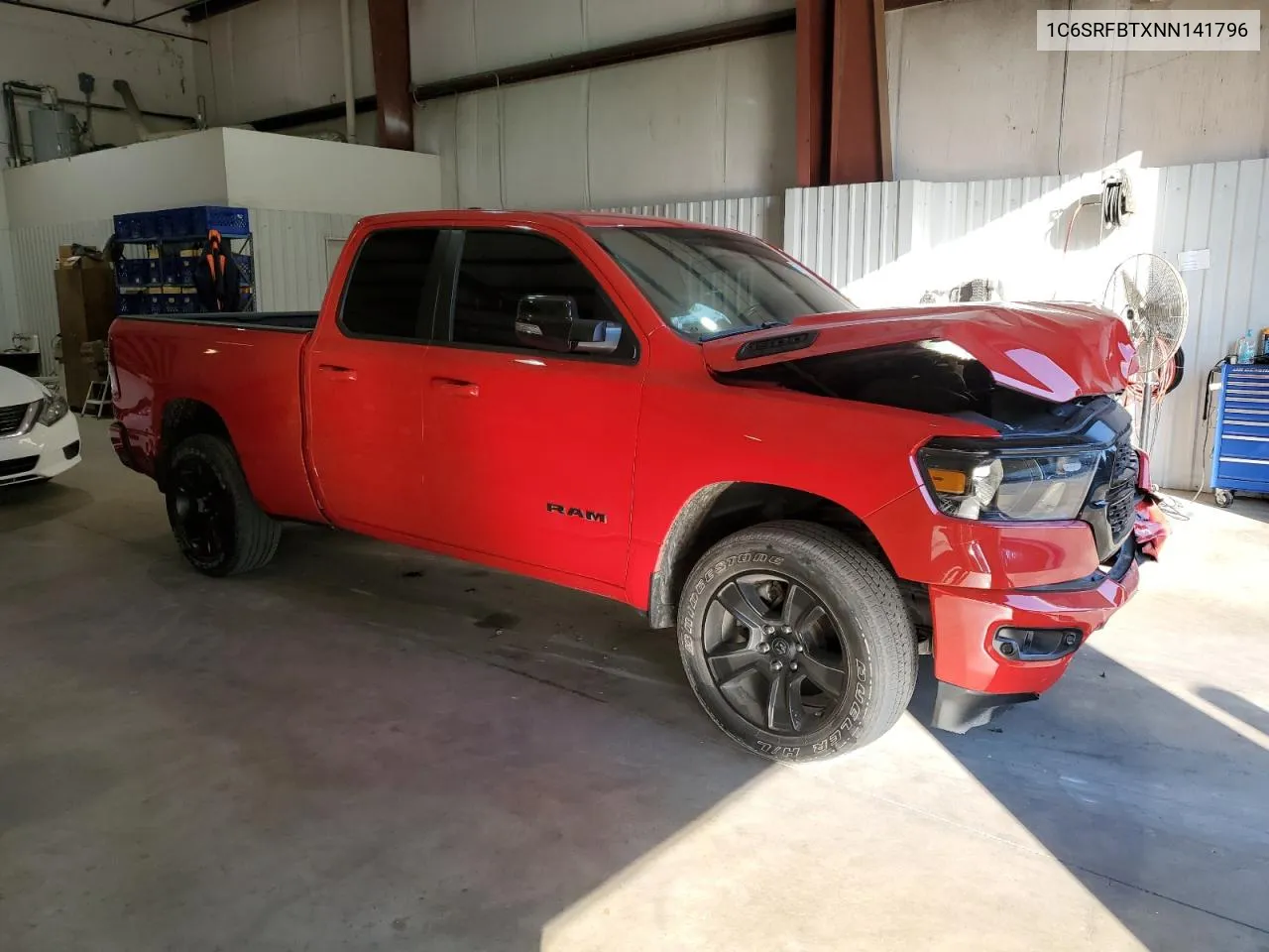 2022 Ram 1500 Big Horn/Lone Star VIN: 1C6SRFBTXNN141796 Lot: 74769374