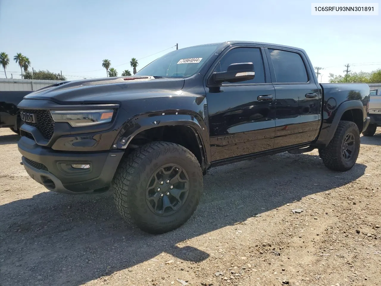 2022 Ram 1500 Trx VIN: 1C6SRFU93NN301891 Lot: 74964044