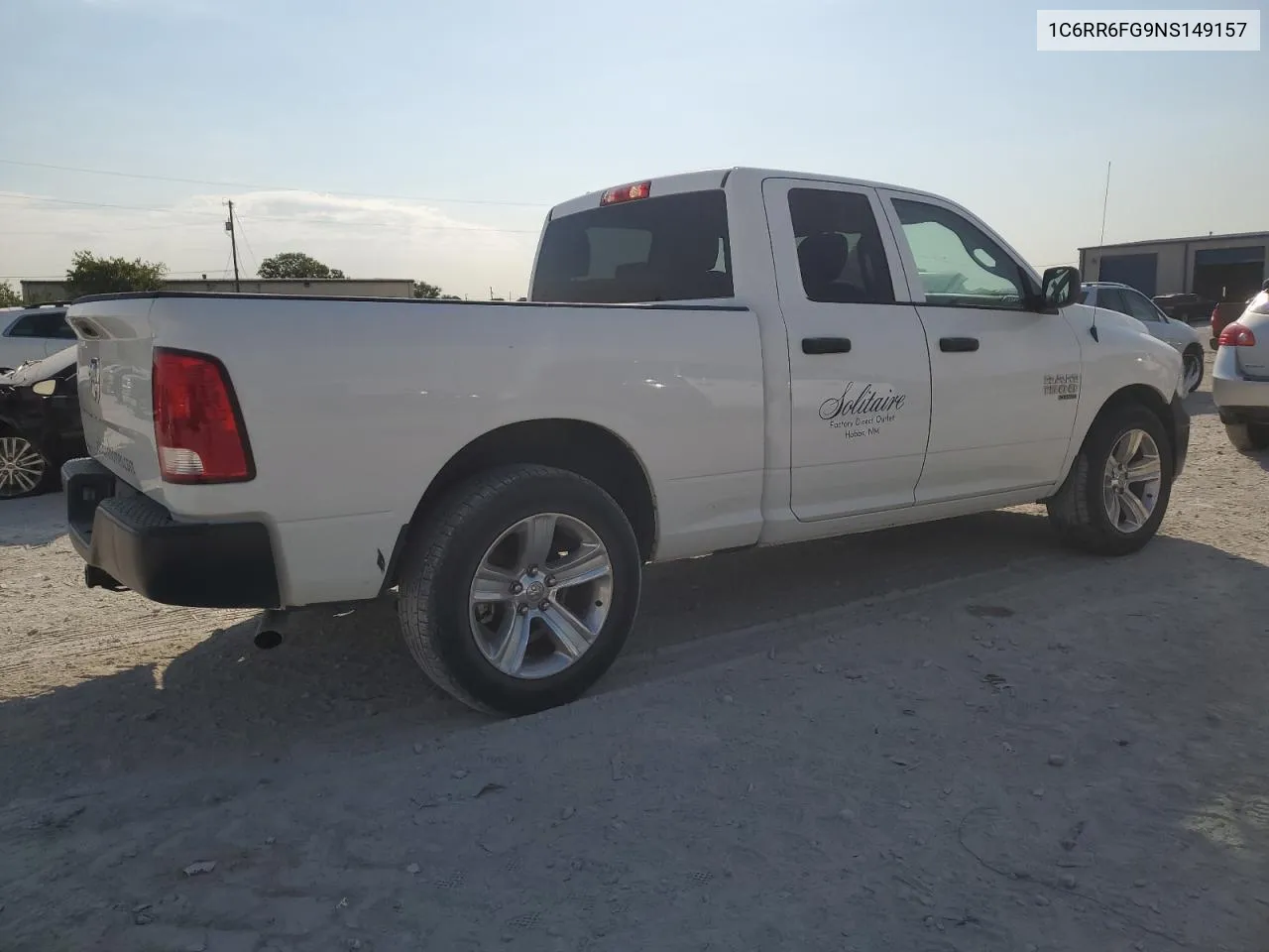 2022 Ram 1500 Classic Tradesman VIN: 1C6RR6FG9NS149157 Lot: 75002104