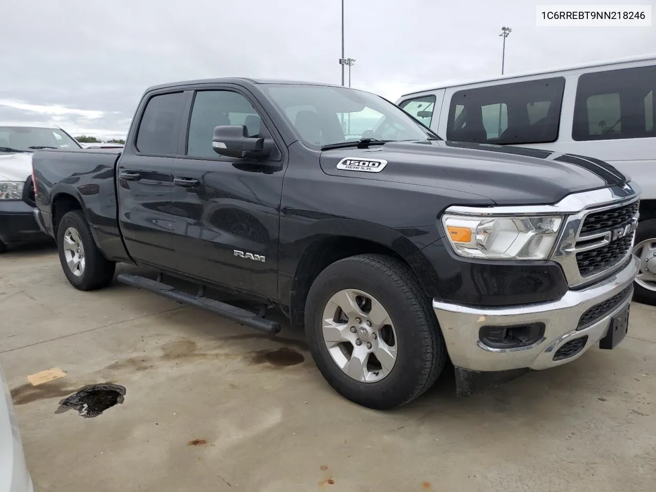 2022 Ram 1500 Big Horn/Lone Star VIN: 1C6RREBT9NN218246 Lot: 75046304