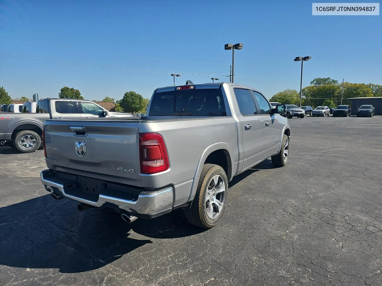 2022 Ram 1500 Laramie VIN: 1C6SRFJT0NN394837 Lot: 75089124