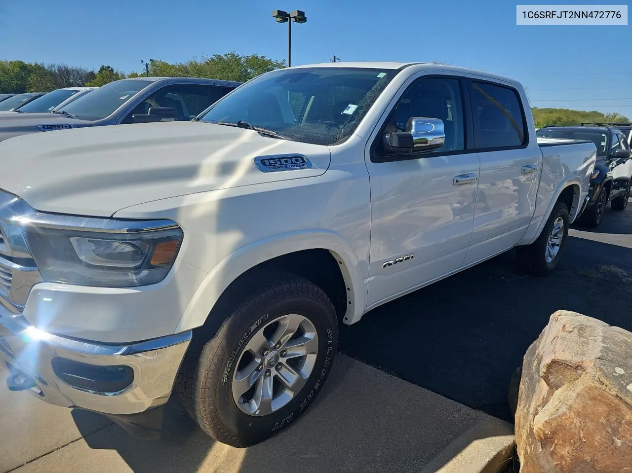 2022 Ram 1500 Laramie VIN: 1C6SRFJT2NN472776 Lot: 75089884