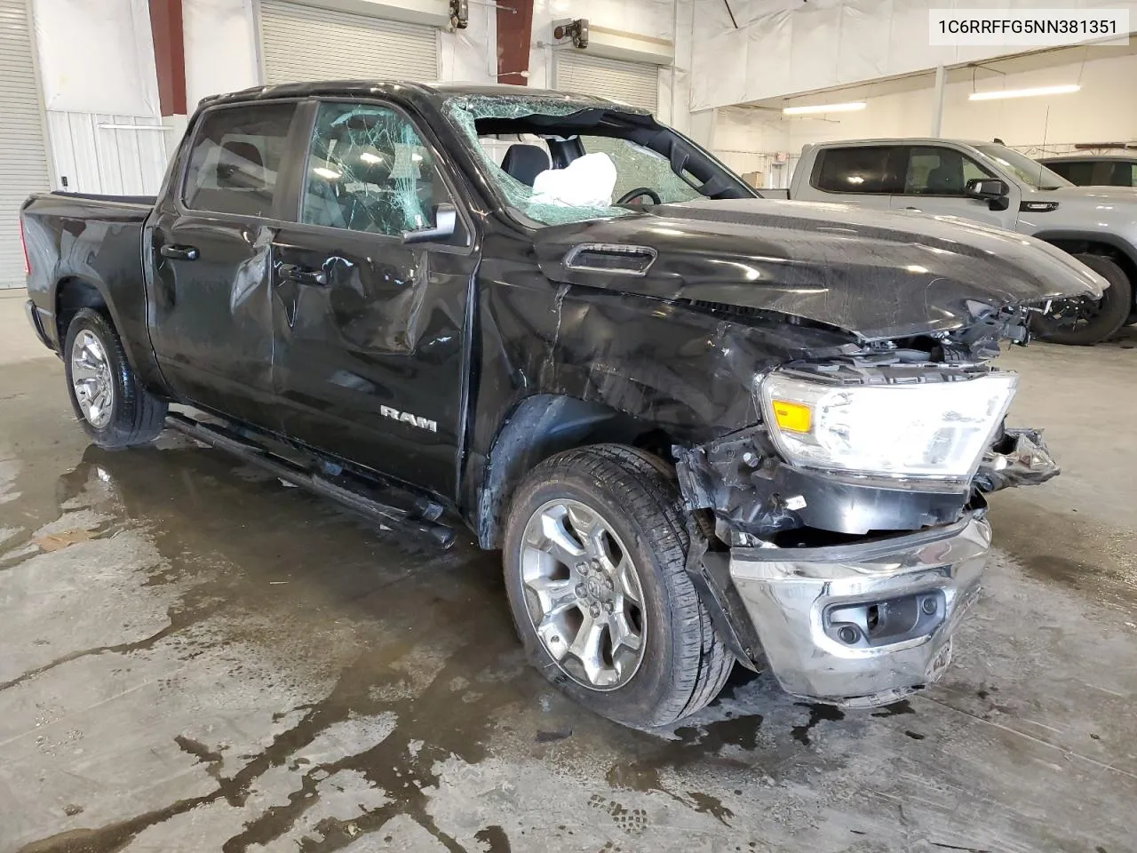 2022 Ram 1500 Big Horn/Lone Star VIN: 1C6RRFFG5NN381351 Lot: 75193054