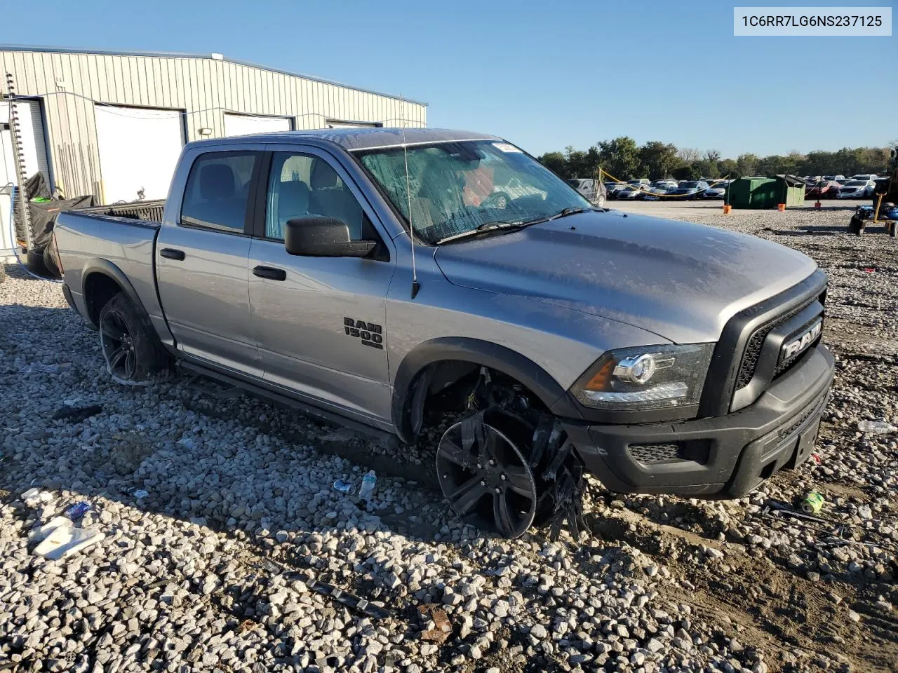 2022 Ram 1500 Classic Slt VIN: 1C6RR7LG6NS237125 Lot: 75206314