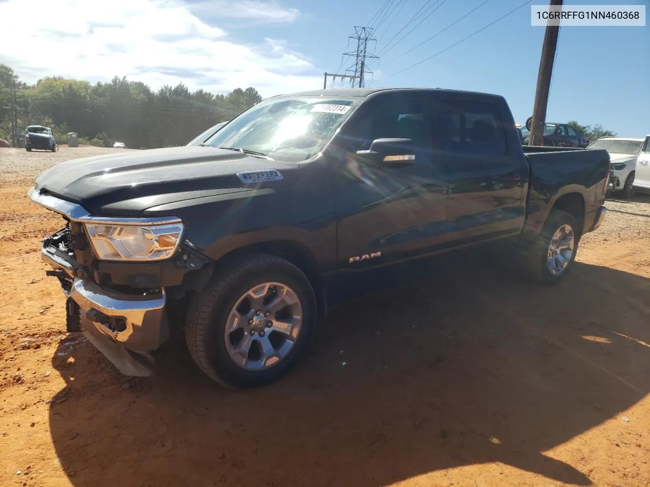 2022 Ram 1500 Big Horn/Lone Star VIN: 1C6RRFFG1NN460368 Lot: 75462314