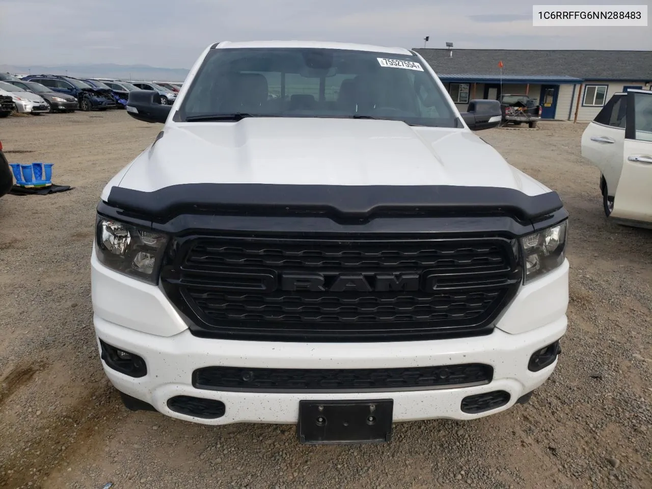 2022 Ram 1500 Big Horn/Lone Star VIN: 1C6RRFFG6NN288483 Lot: 75527554