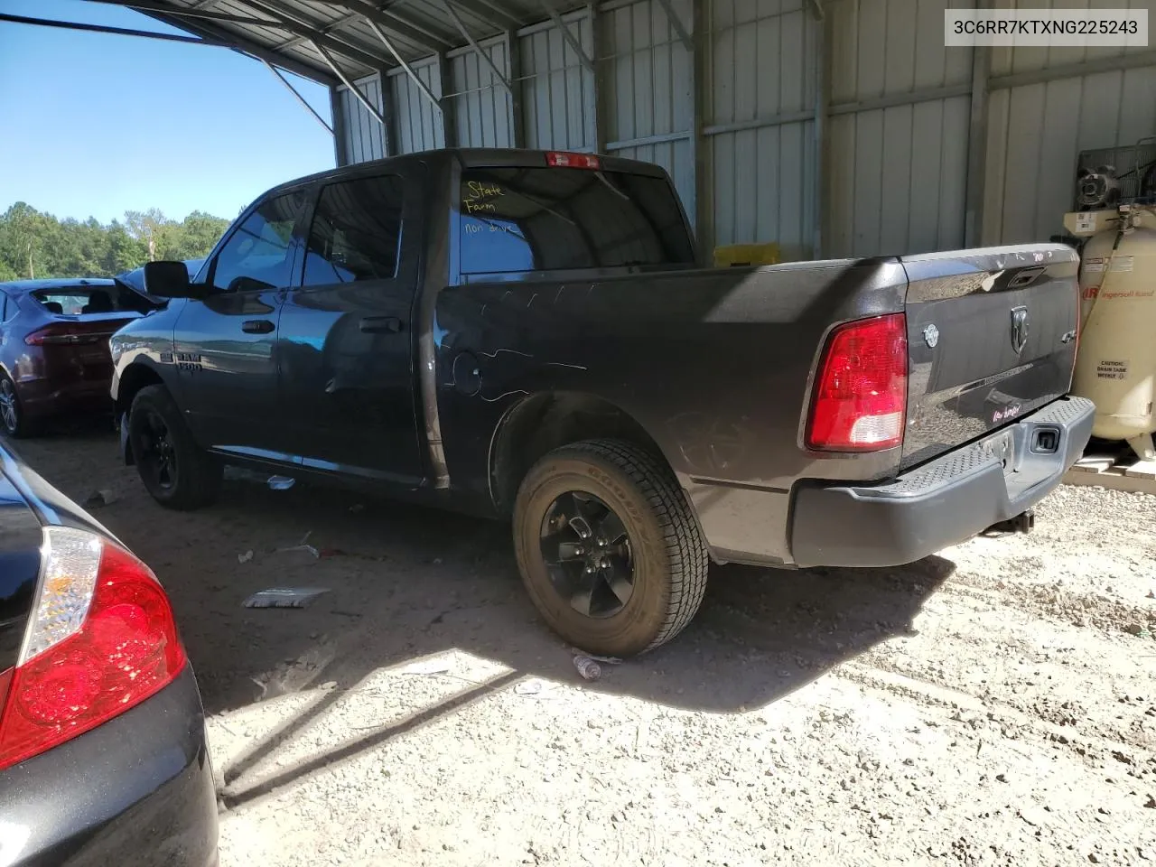 2022 Ram 1500 Classic Tradesman VIN: 3C6RR7KTXNG225243 Lot: 75620904