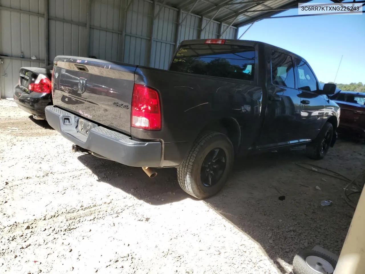 2022 Ram 1500 Classic Tradesman VIN: 3C6RR7KTXNG225243 Lot: 75620904