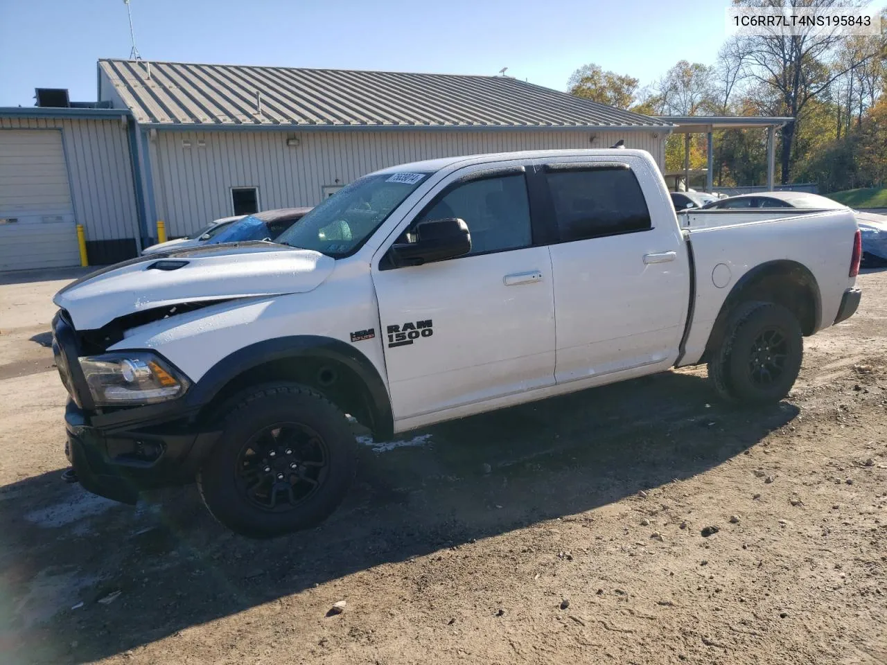 2022 Ram 1500 Classic Slt VIN: 1C6RR7LT4NS195843 Lot: 75639014