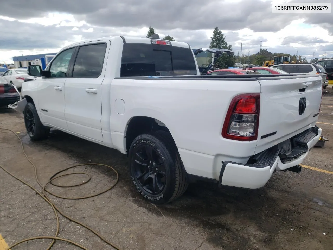 2022 Ram 1500 Big Horn/Lone Star VIN: 1C6RRFFGXNN385279 Lot: 76014944