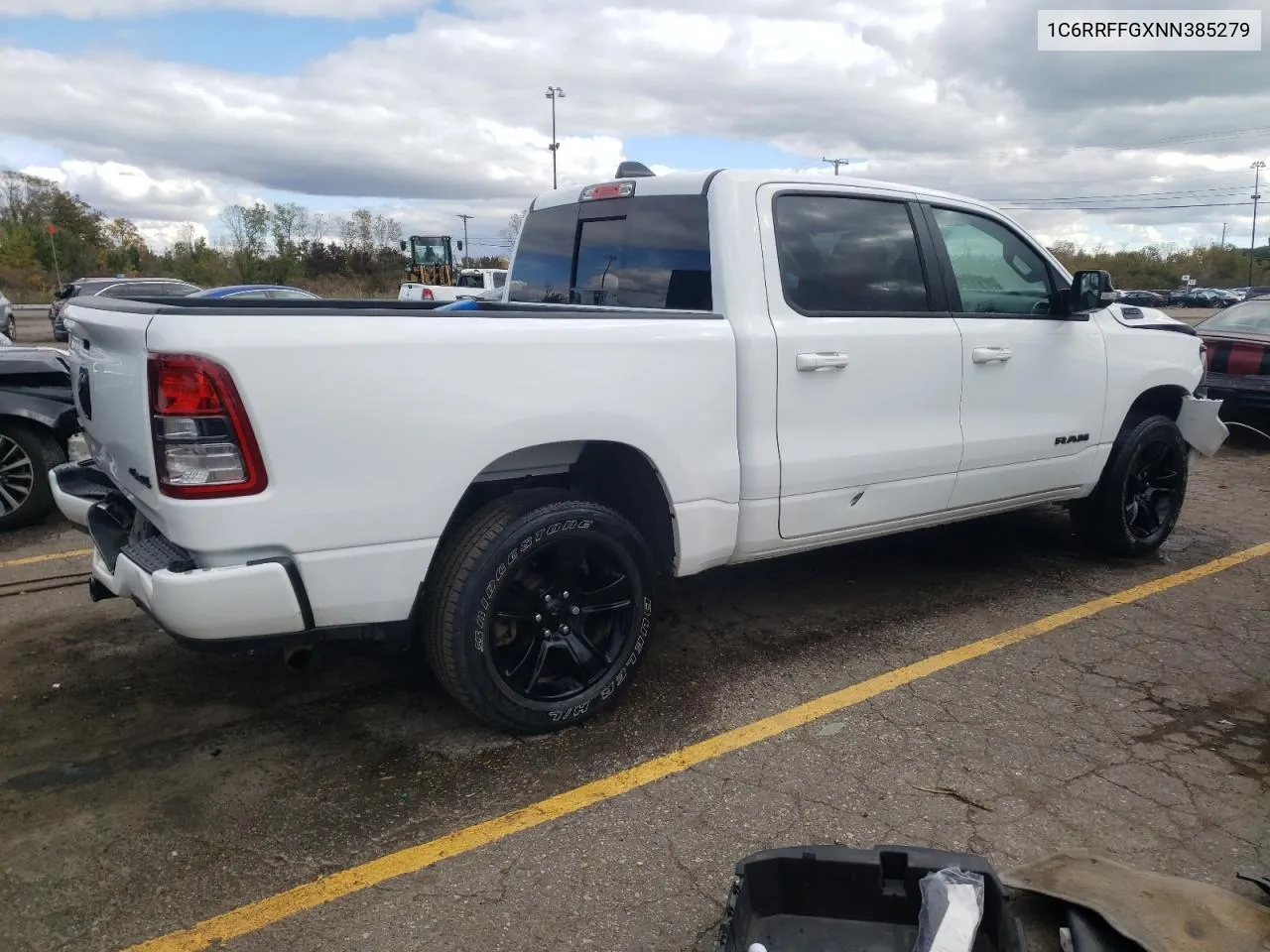 2022 Ram 1500 Big Horn/Lone Star VIN: 1C6RRFFGXNN385279 Lot: 76014944