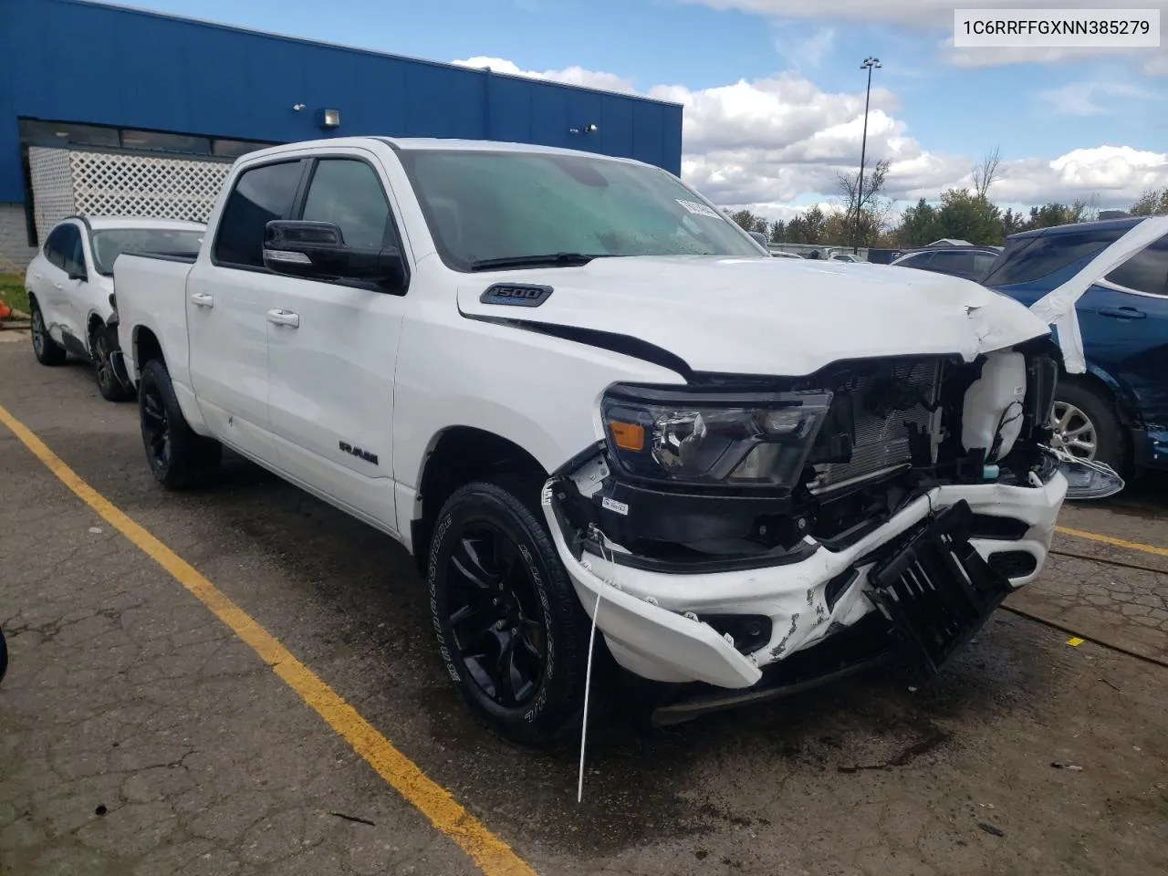 2022 Ram 1500 Big Horn/Lone Star VIN: 1C6RRFFGXNN385279 Lot: 76014944