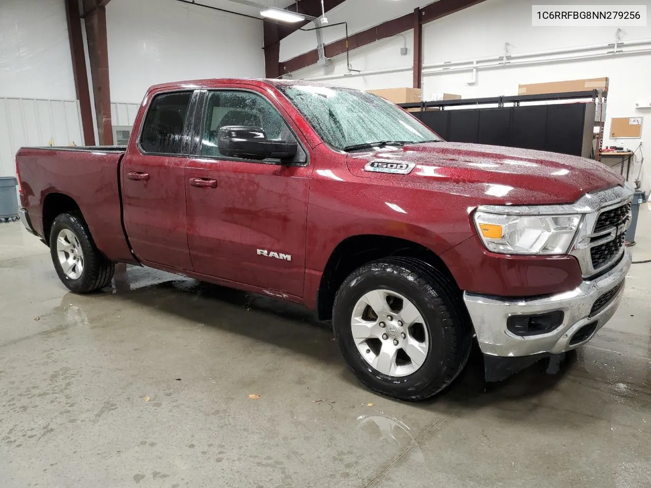 2022 Ram 1500 Big Horn/Lone Star VIN: 1C6RRFBG8NN279256 Lot: 76016154