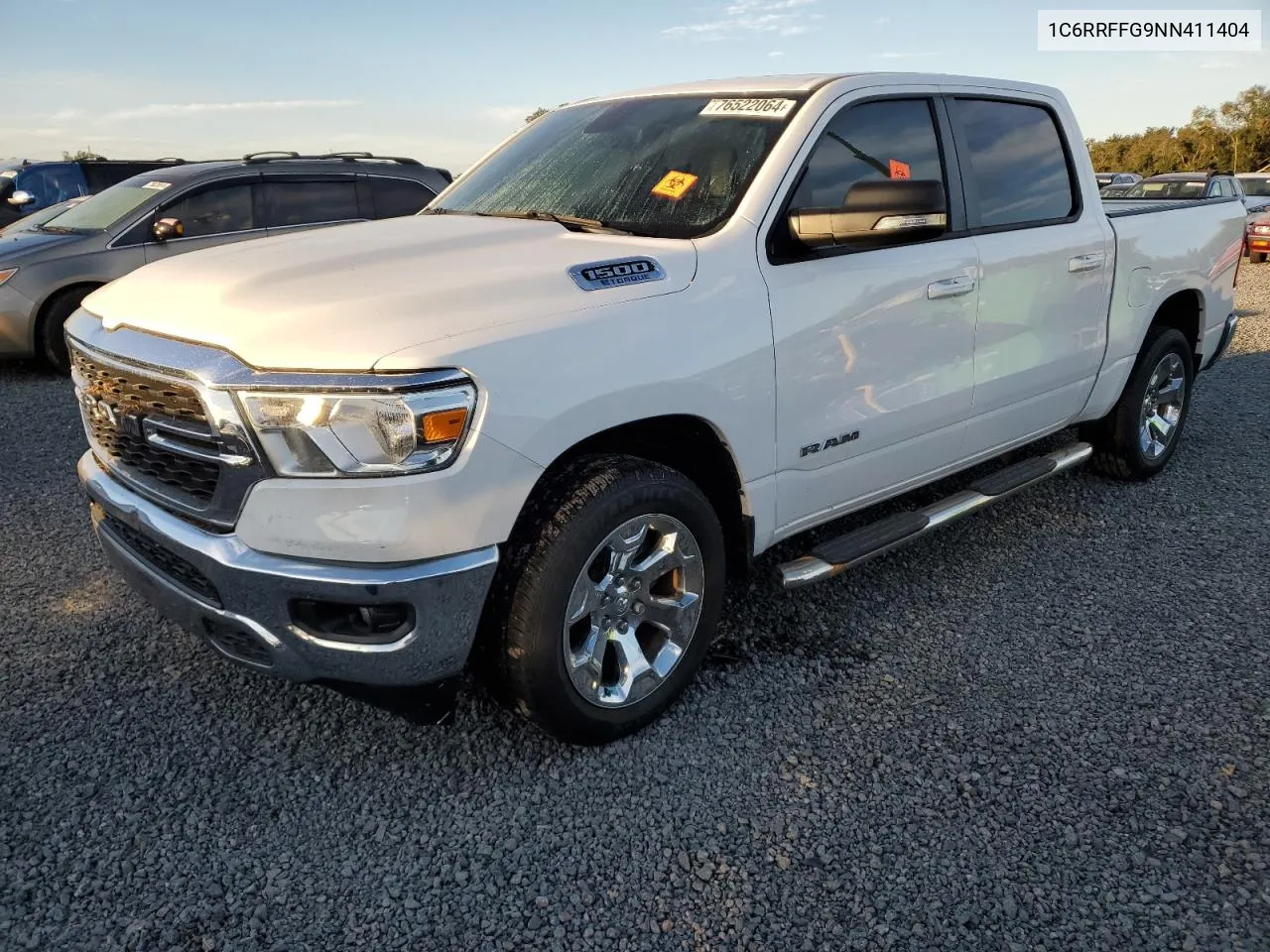 2022 Ram 1500 Big Horn/Lone Star VIN: 1C6RRFFG9NN411404 Lot: 76522064