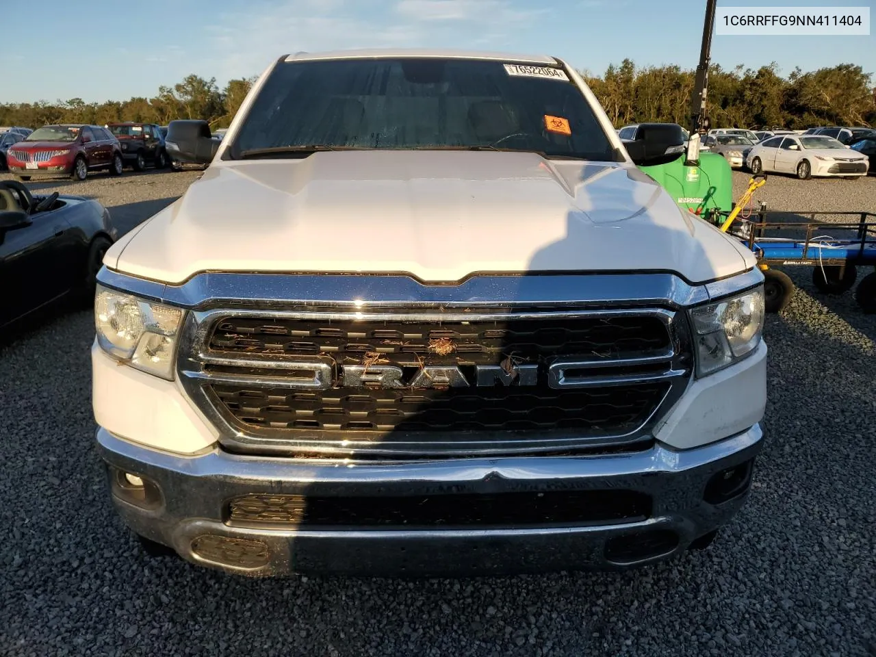 2022 Ram 1500 Big Horn/Lone Star VIN: 1C6RRFFG9NN411404 Lot: 76522064