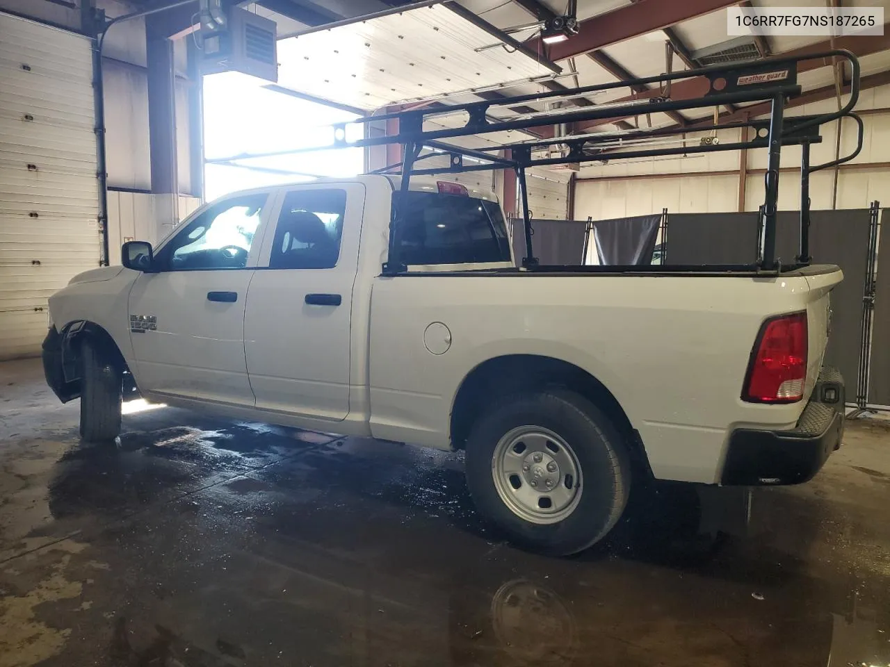 2022 Ram 1500 Classic Tradesman VIN: 1C6RR7FG7NS187265 Lot: 76602764