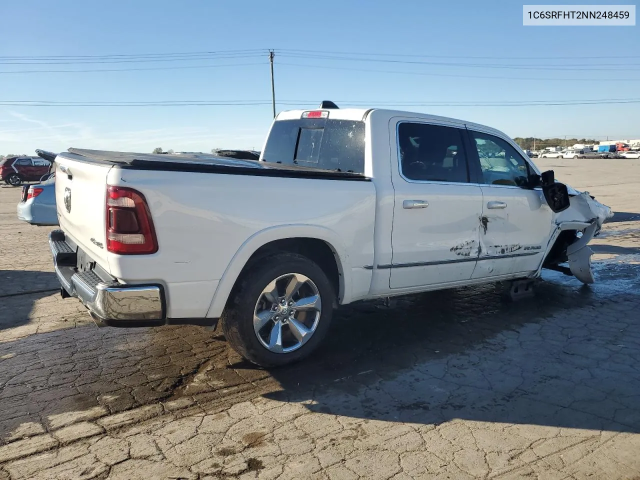 2022 Ram 1500 Limited VIN: 1C6SRFHT2NN248459 Lot: 77082304