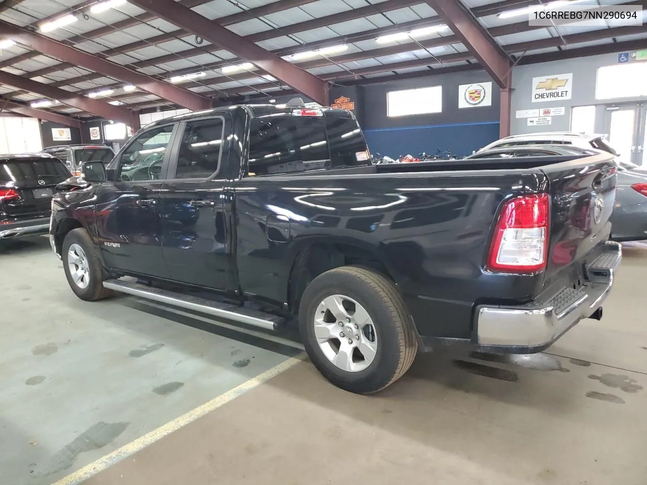 2022 Ram 1500 Big Horn/Lone Star VIN: 1C6RREBG7NN290694 Lot: 77189014