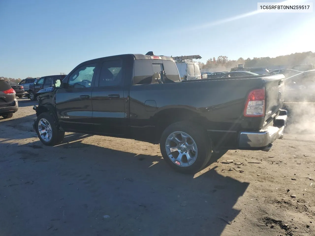 2022 Ram 1500 Big Horn/Lone Star VIN: 1C6SRFBT0NN259517 Lot: 77212674