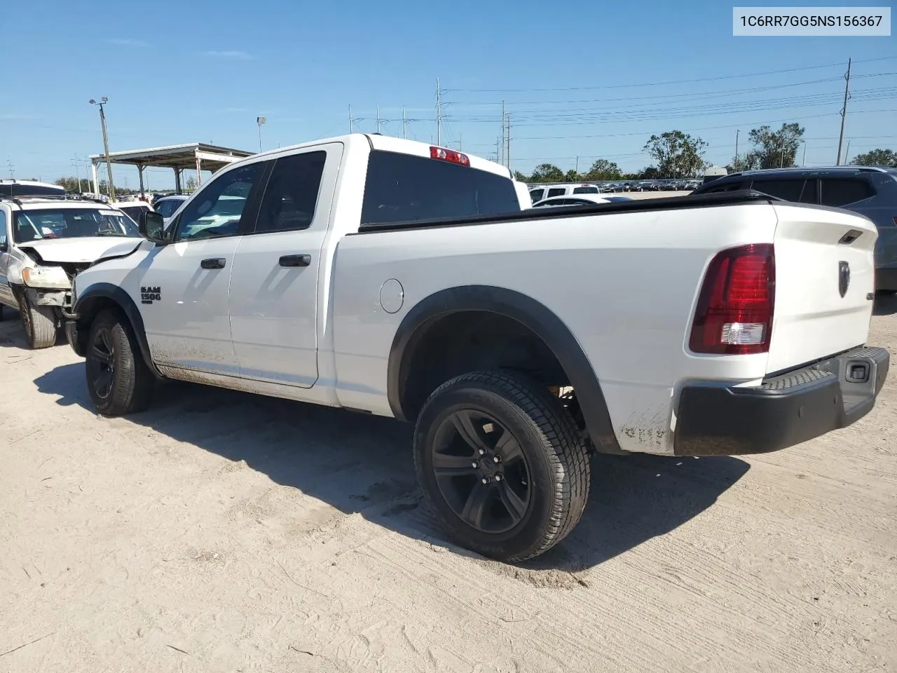 2022 Ram 1500 Classic Slt VIN: 1C6RR7GG5NS156367 Lot: 77272794