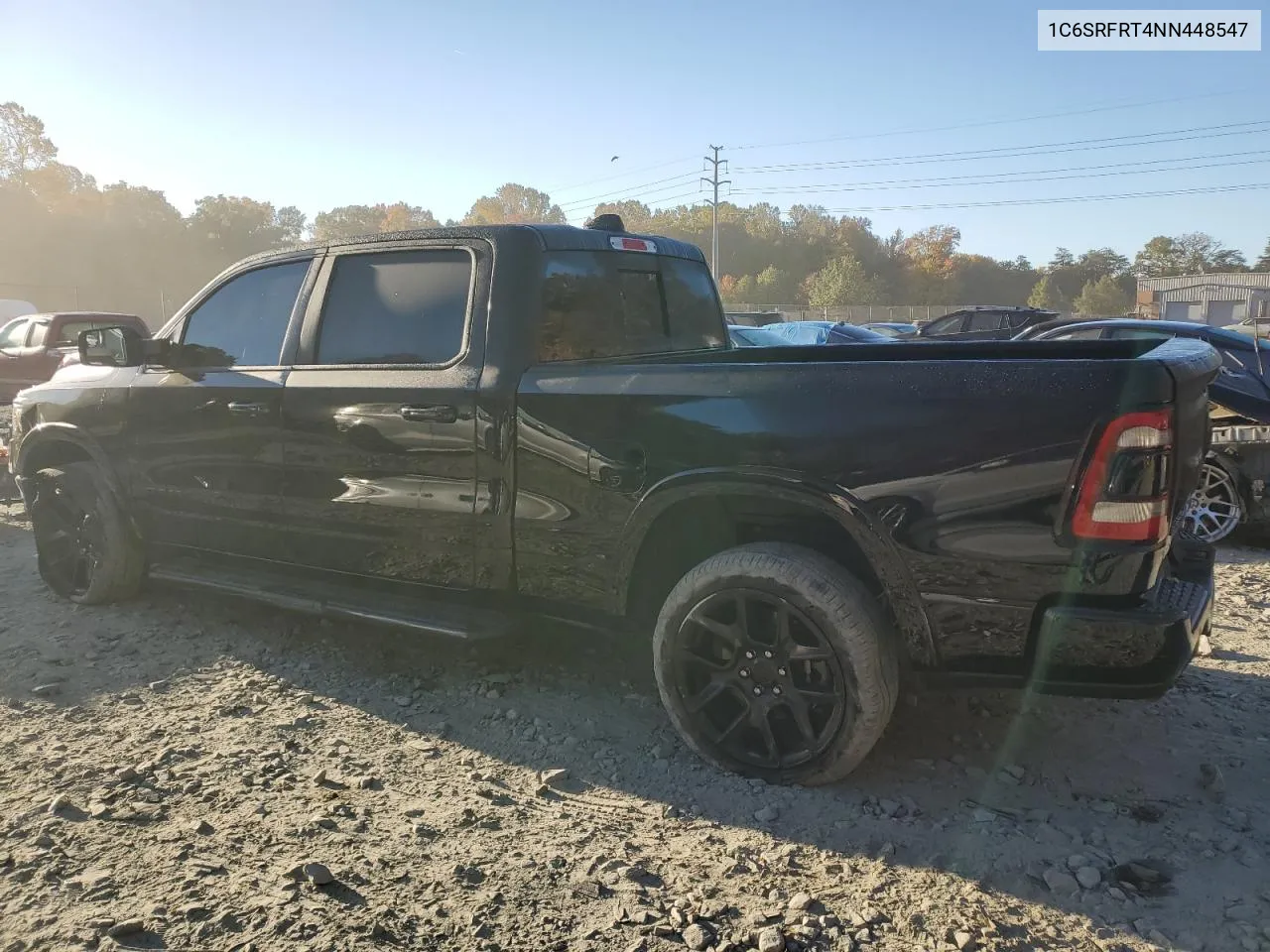 2022 Ram 1500 Laramie VIN: 1C6SRFRT4NN448547 Lot: 77304354