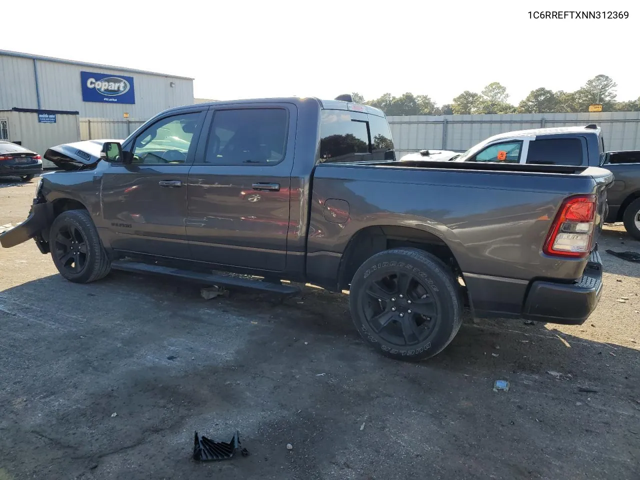 2022 Ram 1500 Big Horn/Lone Star VIN: 1C6RREFTXNN312369 Lot: 77802794