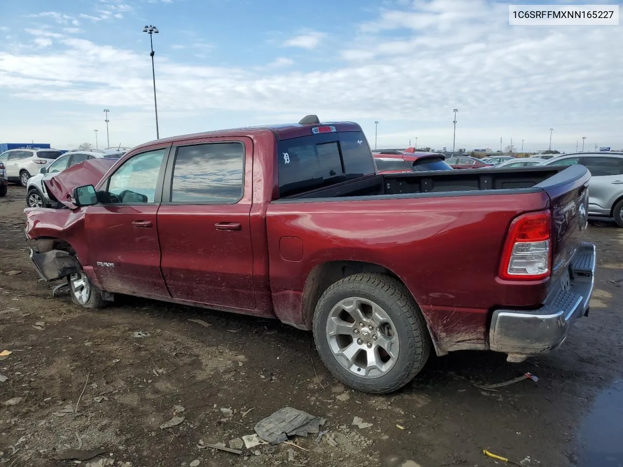 1C6SRFFMXNN165227 2022 Ram 1500 Big Horn/Lone Star