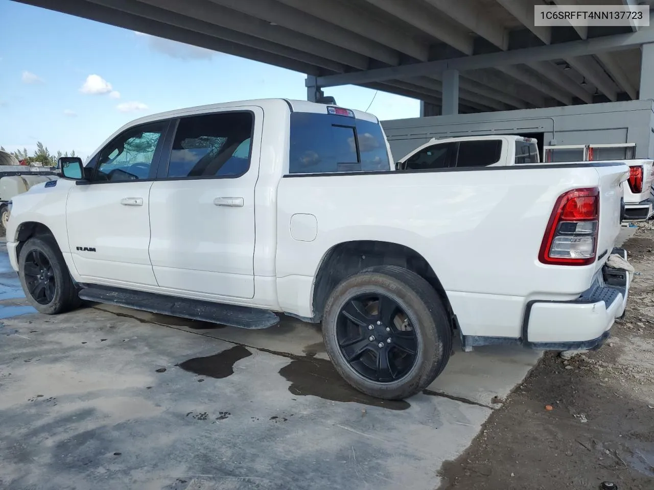 2022 Ram 1500 Big Horn/Lone Star VIN: 1C6SRFFT4NN137723 Lot: 78467724