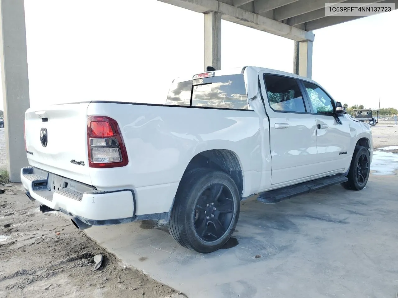 2022 Ram 1500 Big Horn/Lone Star VIN: 1C6SRFFT4NN137723 Lot: 78467724