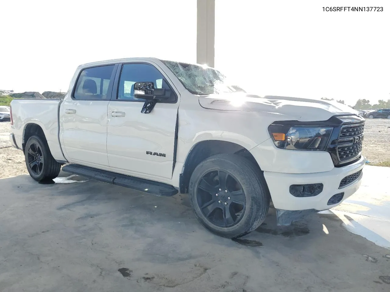 2022 Ram 1500 Big Horn/Lone Star VIN: 1C6SRFFT4NN137723 Lot: 78467724