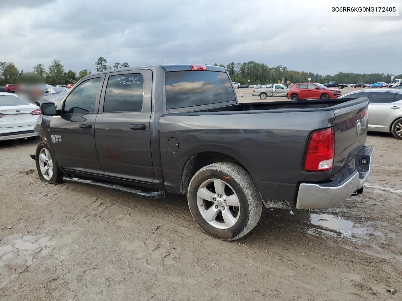 2022 Ram 1500 Classic Tradesman VIN: 3C6RR6KG0NG172405 Lot: 79287344