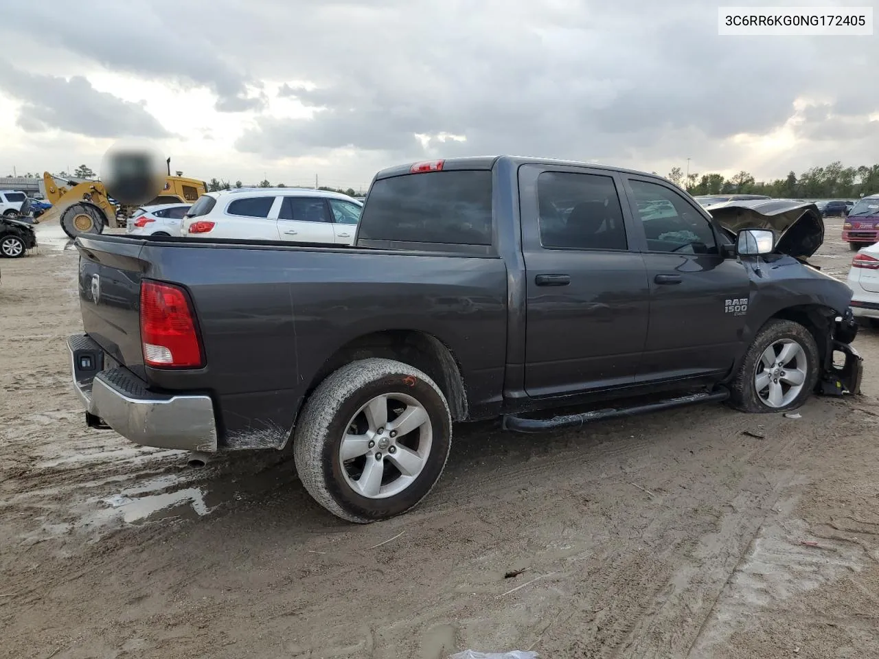 2022 Ram 1500 Classic Tradesman VIN: 3C6RR6KG0NG172405 Lot: 79287344