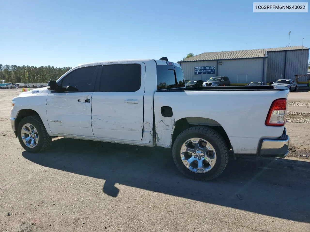 2022 Ram 1500 Big Horn/Lone Star VIN: 1C6SRFFM6NN240022 Lot: 80792974