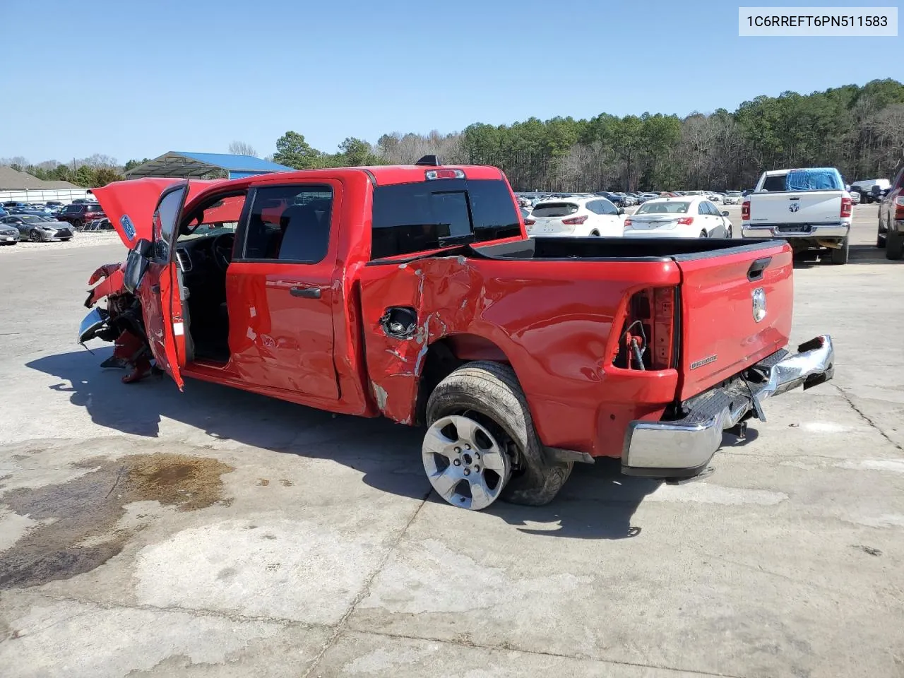 2023 Ram 1500 Big Horn/Lone Star VIN: 1C6RREFT6PN511583 Lot: 44226414