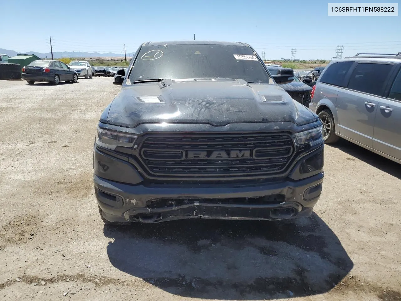 2023 Ram 1500 Limited VIN: 1C6SRFHT1PN588222 Lot: 52581704