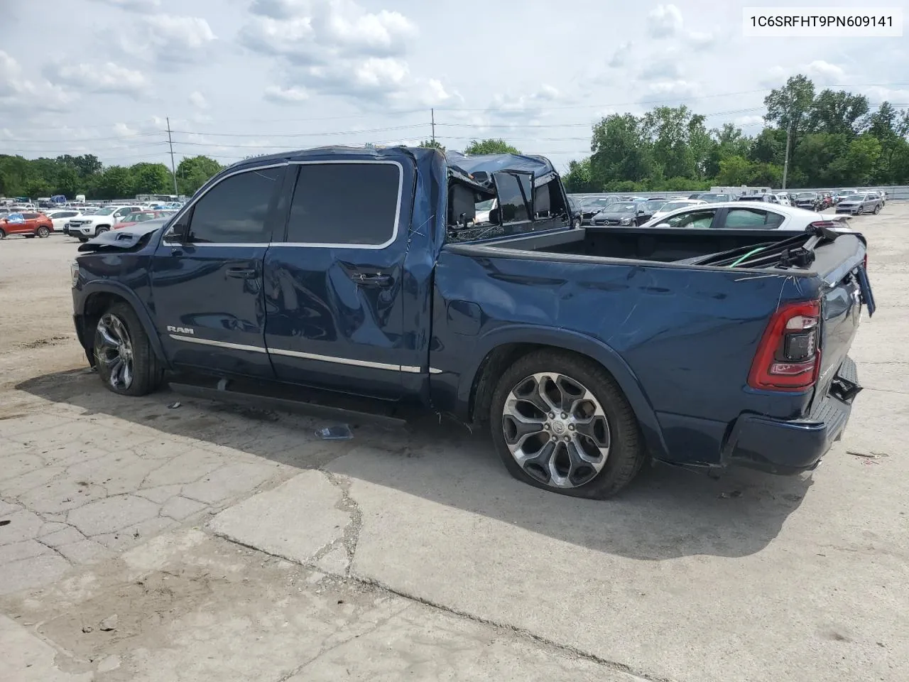 2023 Ram 1500 Limited VIN: 1C6SRFHT9PN609141 Lot: 57675924