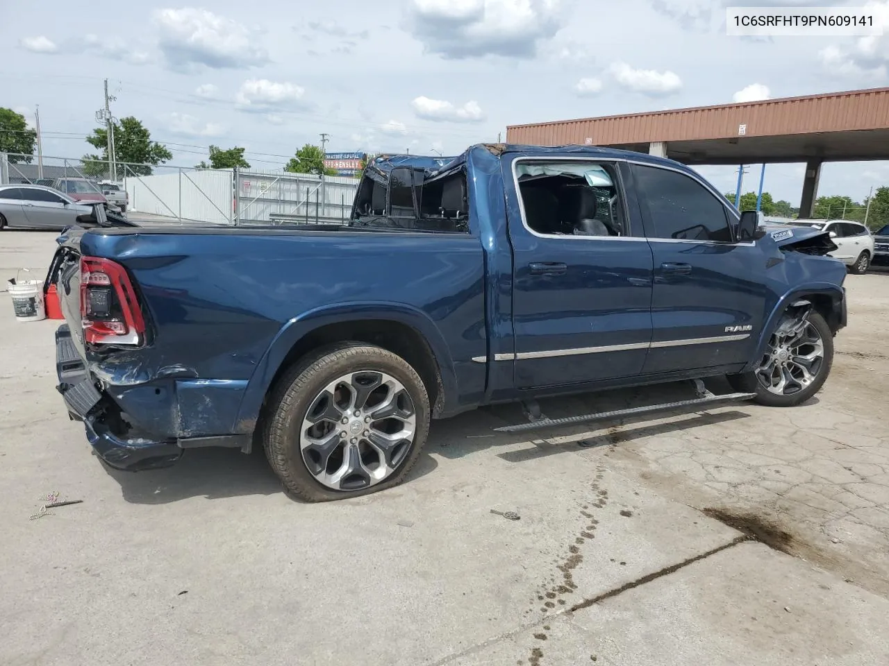 2023 Ram 1500 Limited VIN: 1C6SRFHT9PN609141 Lot: 57675924