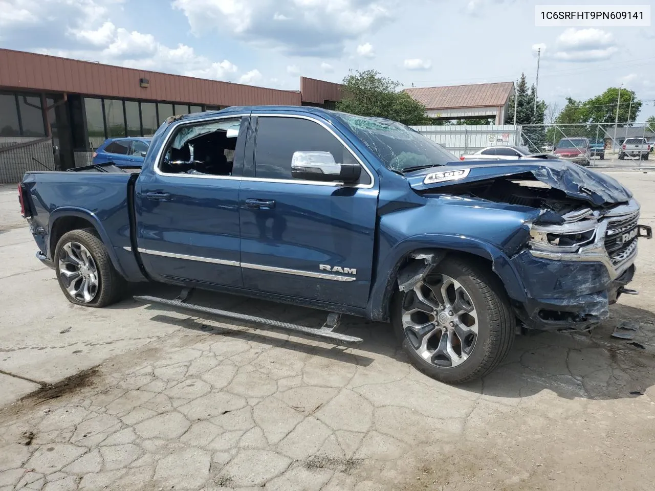 2023 Ram 1500 Limited VIN: 1C6SRFHT9PN609141 Lot: 57675924