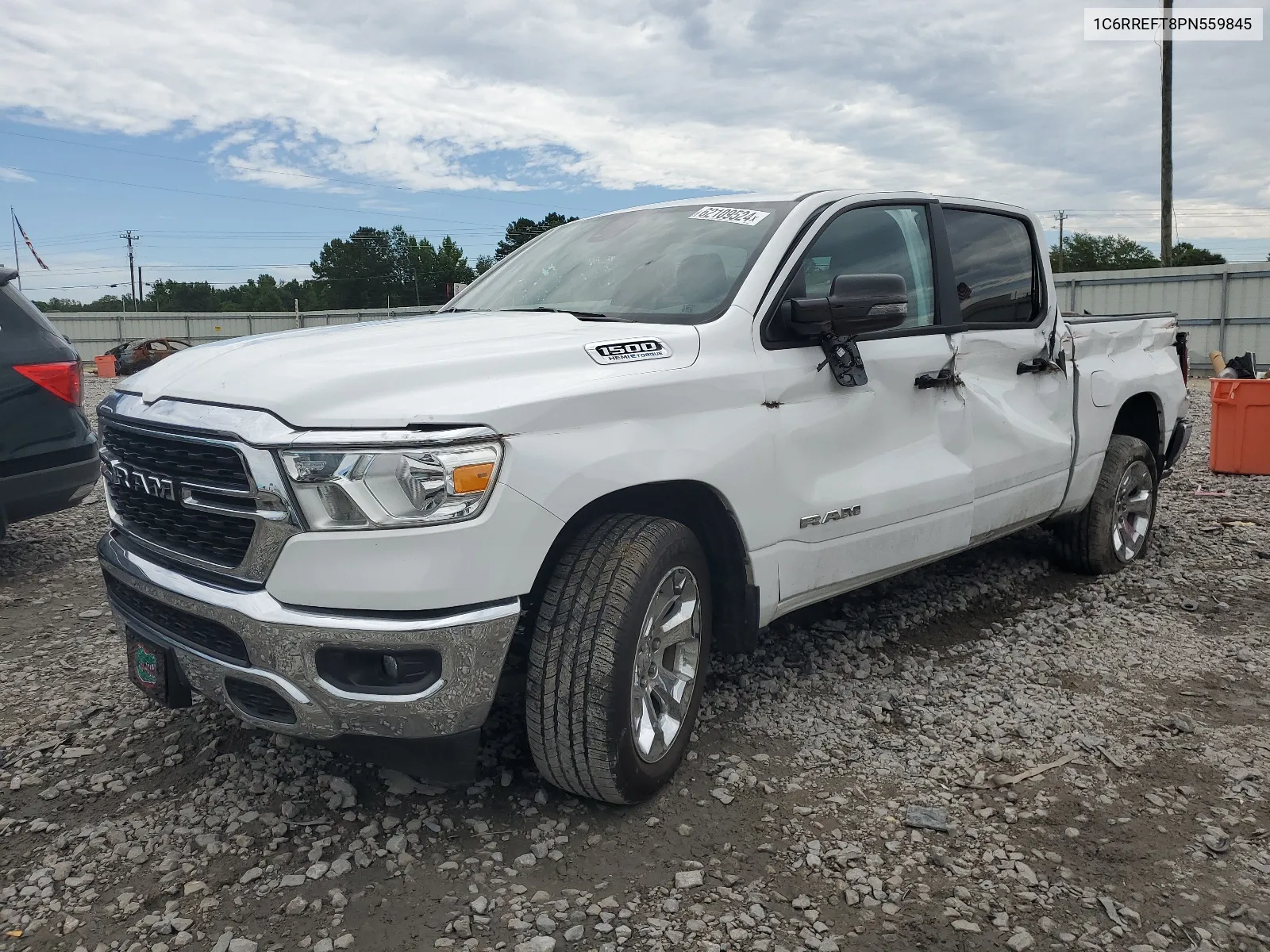 2023 Ram 1500 Big Horn/Lone Star VIN: 1C6RREFT8PN559845 Lot: 62109524