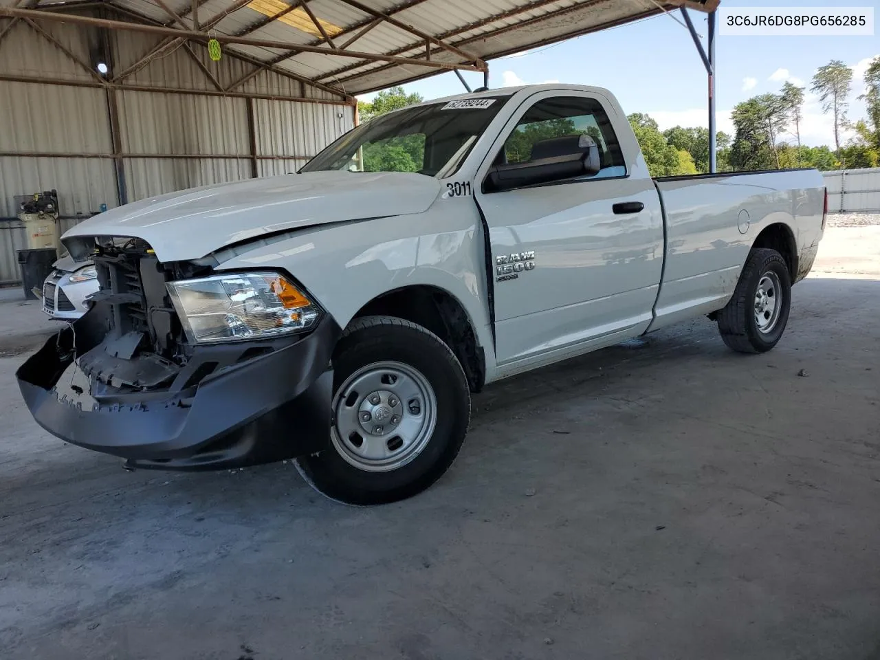 2023 Ram 1500 Classic Tradesman VIN: 3C6JR6DG8PG656285 Lot: 62739244