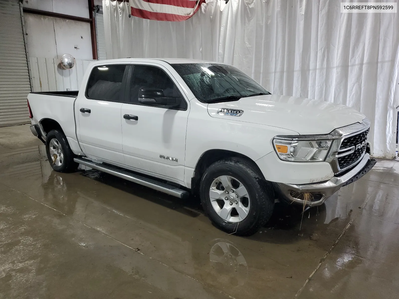 2023 Ram 1500 Big Horn/Lone Star VIN: 1C6RREFT8PN592599 Lot: 63208534