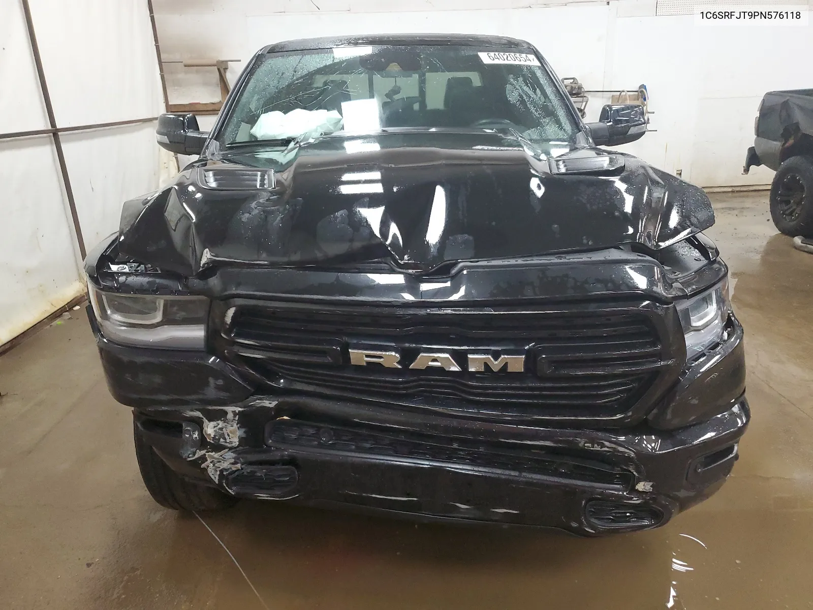 2023 Ram 1500 Laramie VIN: 1C6SRFJT9PN576118 Lot: 64020654