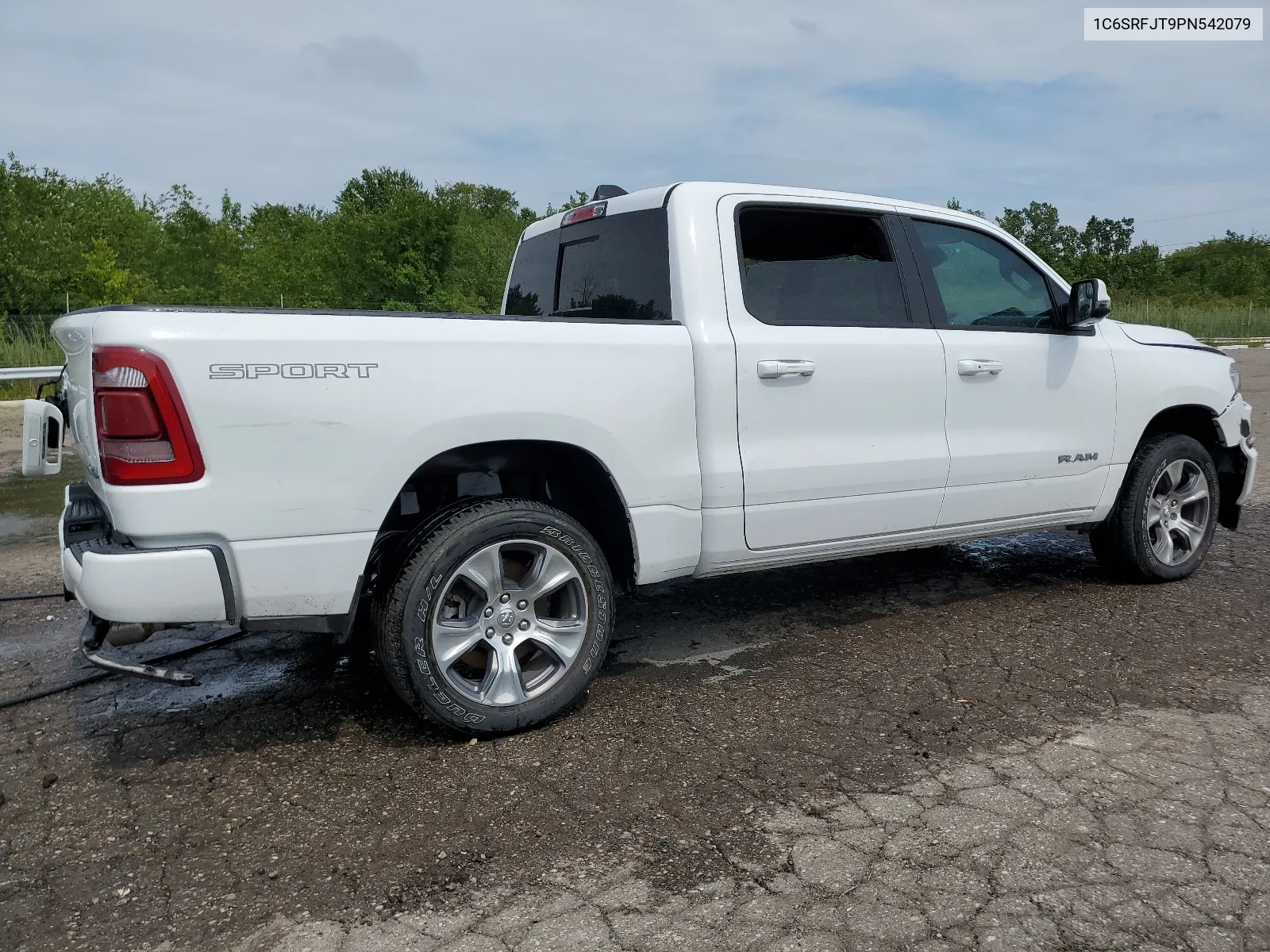 2023 Ram 1500 Laramie VIN: 1C6SRFJT9PN542079 Lot: 65062004