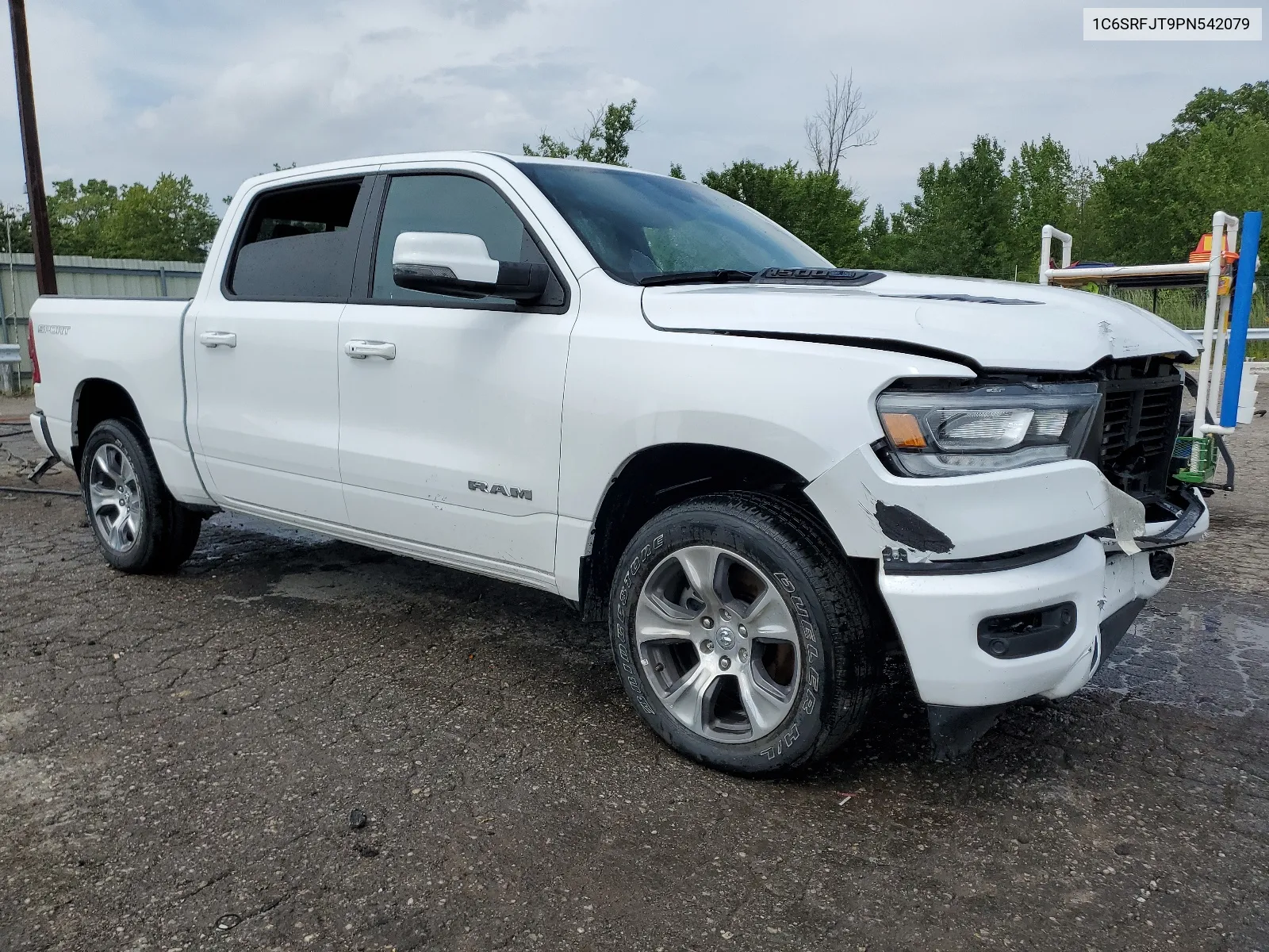 2023 Ram 1500 Laramie VIN: 1C6SRFJT9PN542079 Lot: 65062004