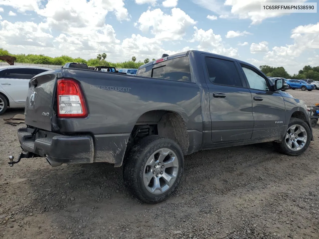 2023 Ram 1500 Big Horn/Lone Star VIN: 1C6SRFFM6PN538590 Lot: 65758294