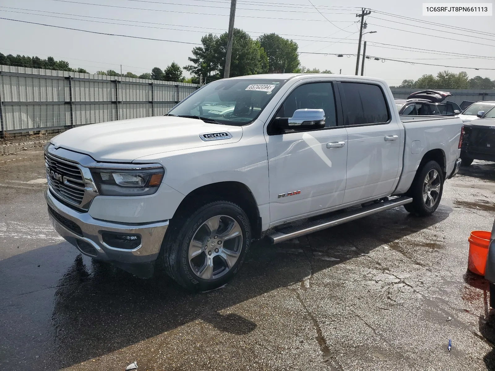 2023 Ram 1500 Laramie VIN: 1C6SRFJT8PN661113 Lot: 65762294